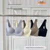 Red Original Seamless Underarm Support Soft Gathering Bra for Women