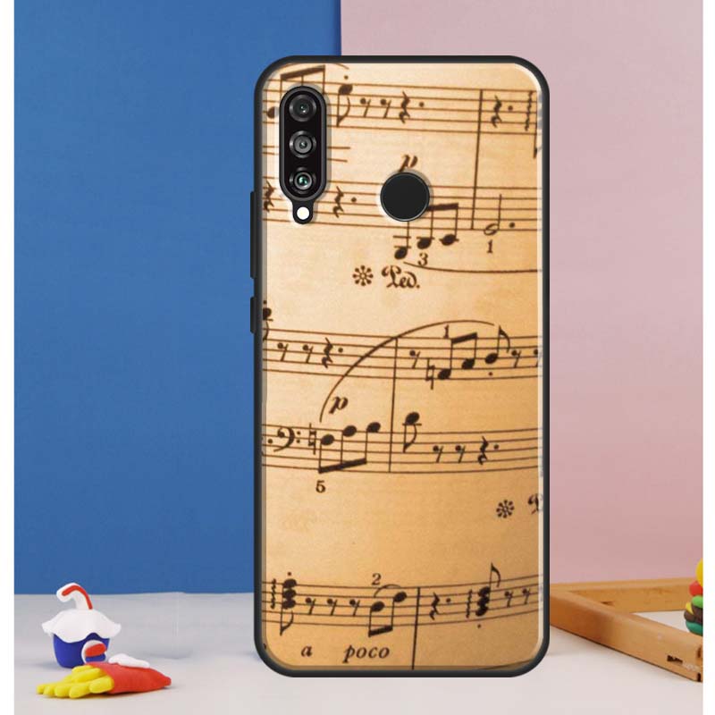 

Music Note Symbol Piano Case For Huawei Nova 12i 11i 8i 7i 12s Y73 Y70 Y90 Y60 Y72 Y61 Y91 9 10 SE P40 Lite P30 Pro Huawei P30 Pro