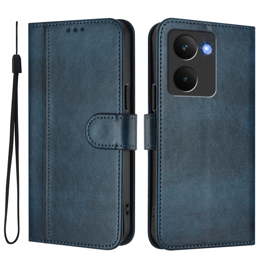 For Realme P3 Ultra 5G Cases Wallet Stand Retro Texture Leather Phone Cover with Lanyard