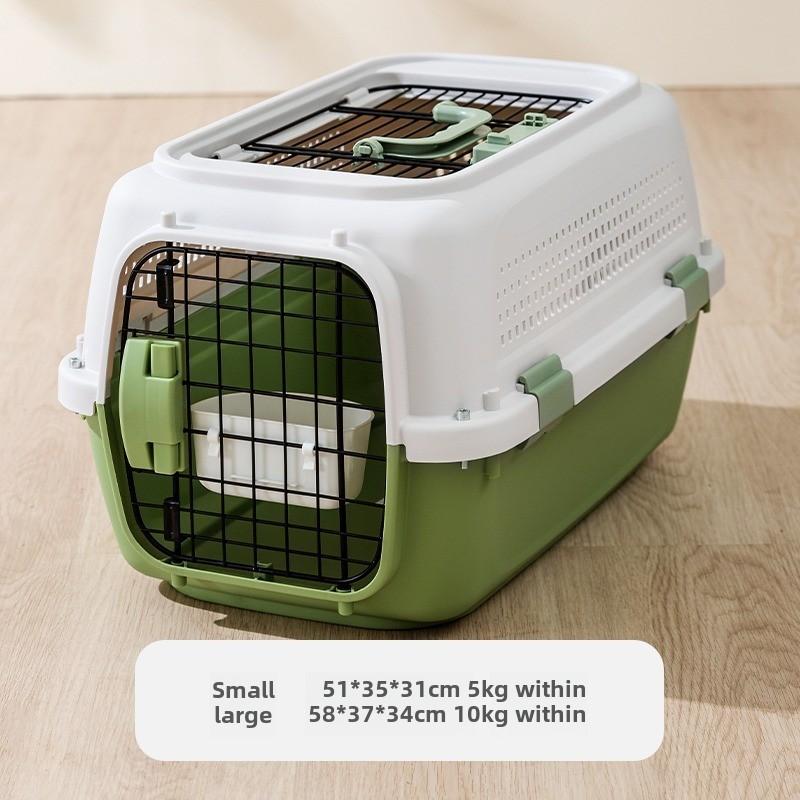 Cat Air Case Cat Cage Check Case Pet Breathable Suitcase Large Capacity Dog Portable Car Space Capsule