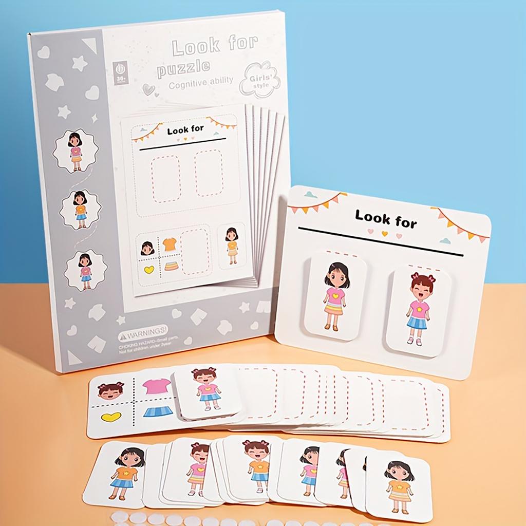 Find Matching Puzzle Toys, Development Puzzle Toys