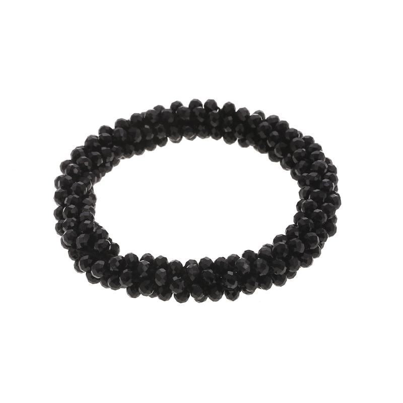 Boho Elastic Bracelets & Bangles For Women Vintage Stretch Bohemian Femme Crystal Glass Beads Bracelets Party Jewelry Gift