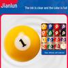 JEEANLEAN Standard 8-Ball Billiards Ball Set