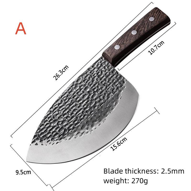 Fish Boning Knife Professional Tool Cooking Kitchen Knife Seafood Market Aquatic Slaughter Fishing Butcher Knife Meat Cleaver