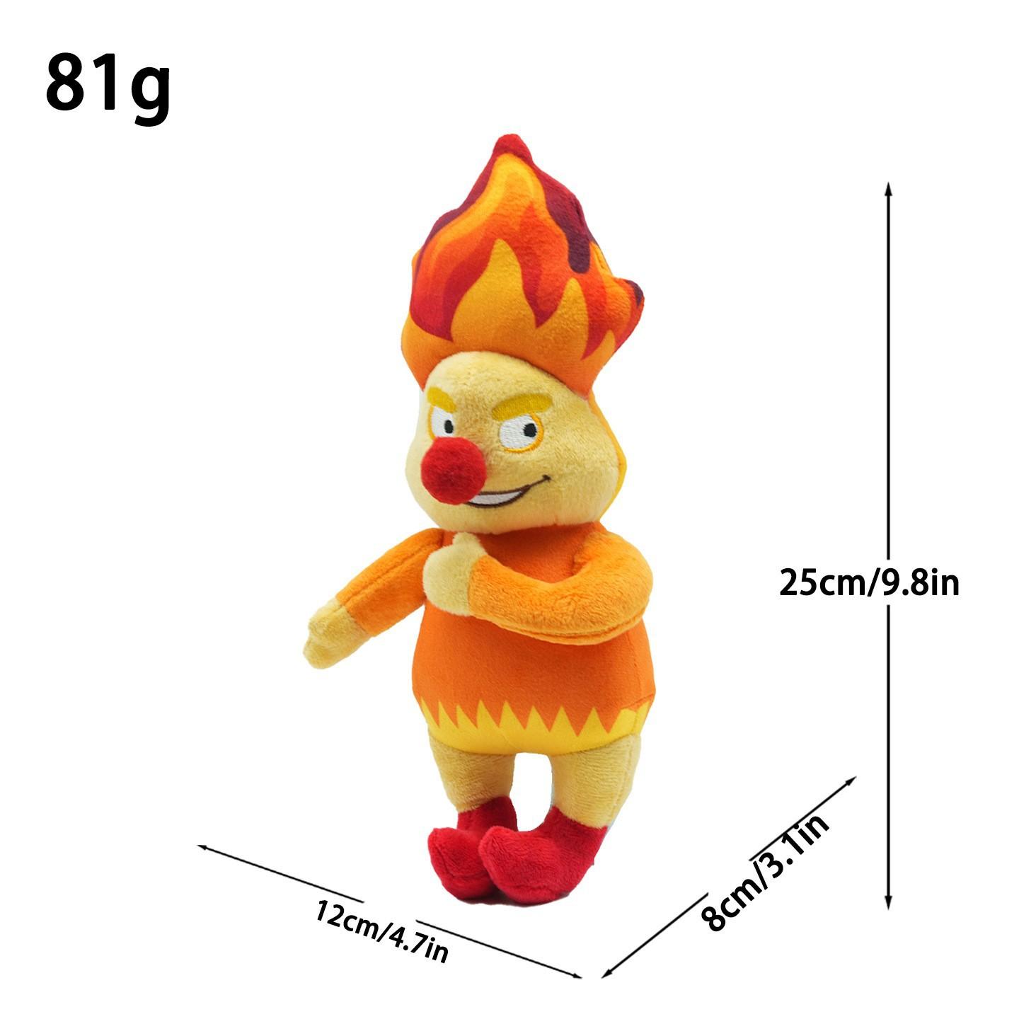 Heat Miser Snow Miser Plüschtier Cartoon Das Jahr, in dem der Weihnachtsmann verschwand Weiches Stofftier Cartoon Heimdekoration Geschenk