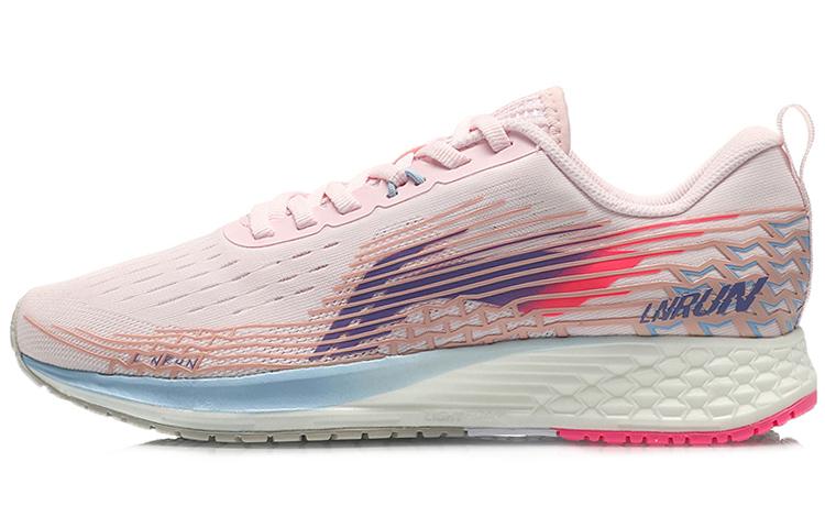 Li Ning Red Hare 4 V2 Нескользящие Устойчивые к истиранию Низкие Беговые кроссовки Женские Розовые ARMQ012-8 35.5