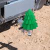 Hitch Cap Cover Christmas Tree Tube Plug Insert Cartoon Cute Exterior Vehicles Boat Rv Trucks Towing Car Automotive Protection