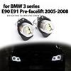 For BMW E90 E91 3 Series 325i 328i 335i 2006-2008 20W CANbus  LED Angel Eyes Marker Lights Bulbs Error Free White Color