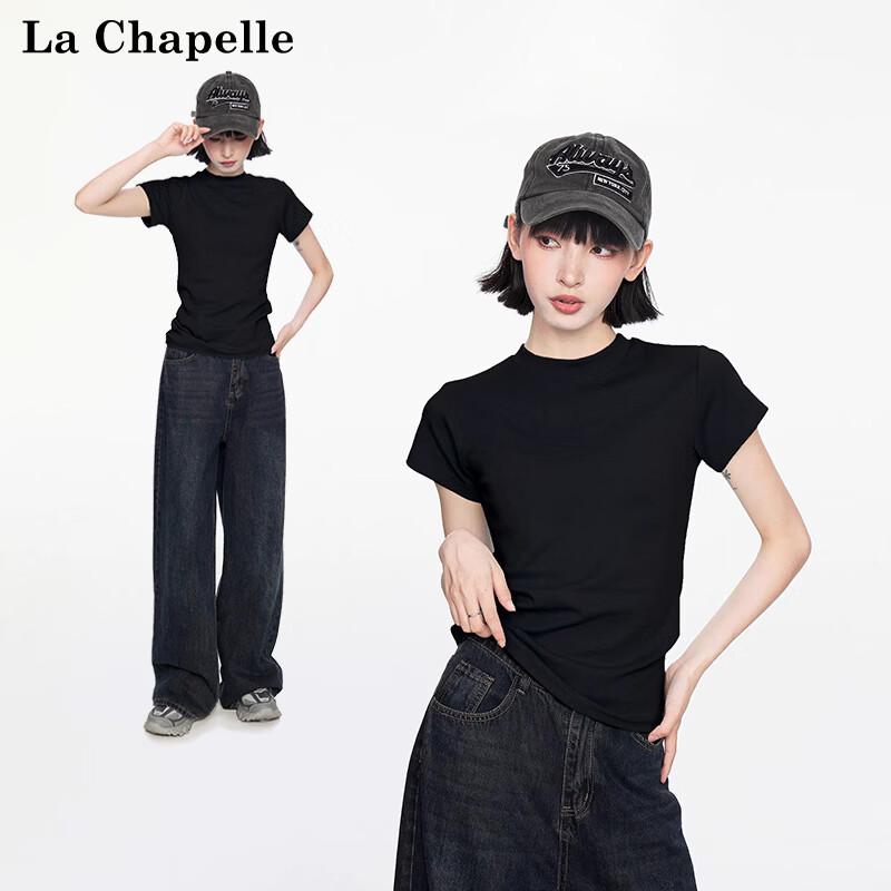 Women s Slim-Fit Mock Neck Short Sleeve T-Shirt S