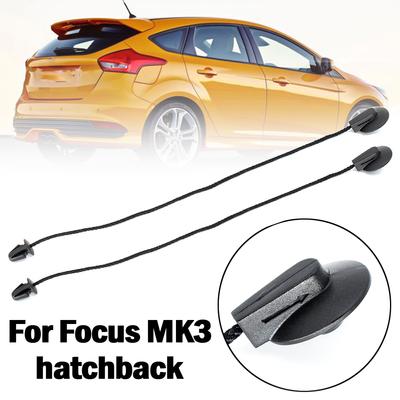 2X für FORD FOCUS 3 Hatch MK3 2012 - 2018 HINTERER KOFFERRAUM Hutablagefach Laden Sie die innere Tonneau-Abdeckung an Hebegurt-Clips