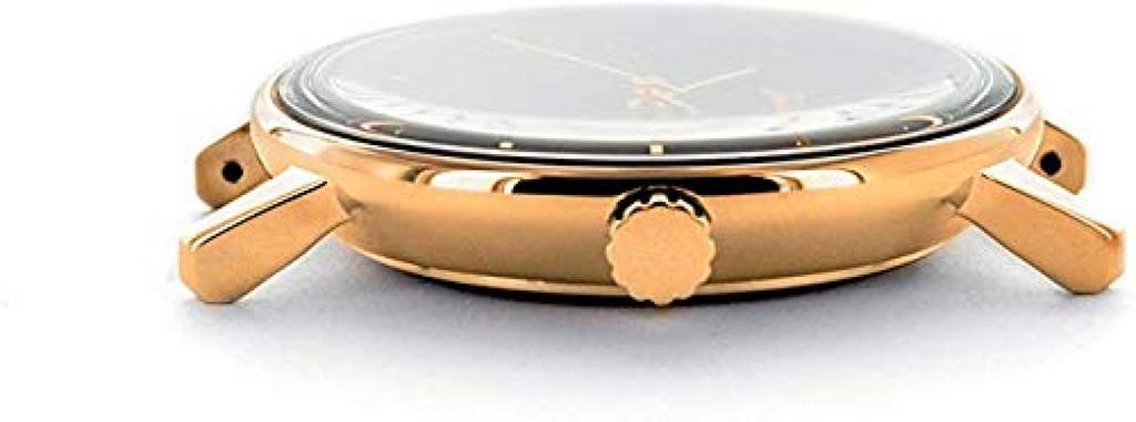 Jaimie Jacobs UHR Schwabing Midnight, Sunrise Watch, Made In Germany (Dial Black, Case Rose Gold)
