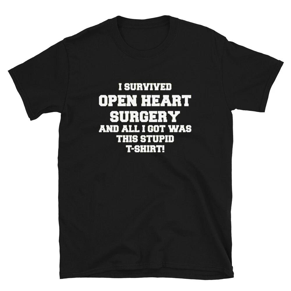 Heart Surgery Get Well Soon Recovery Gift T-Shirt S