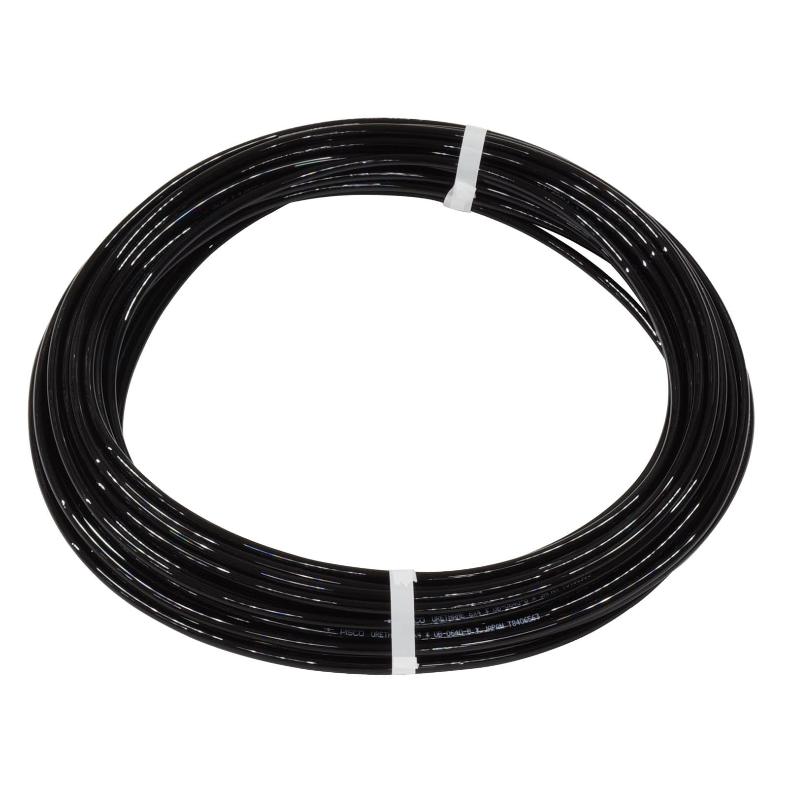 

Niigata Seiki Made in Japan Polyurethane Tube Black 6mm x 20m UB0640-20-B