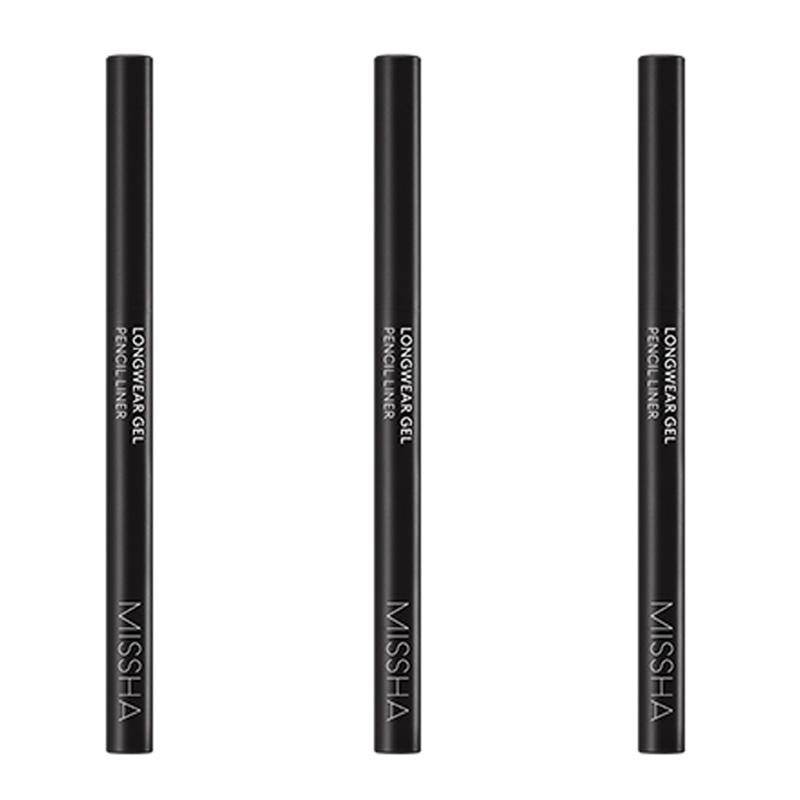 MISSHA Long Wear Gel Pencil Liner, 4 Colors (12 Options)