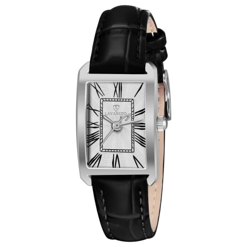 

ShunkanSai Women s Analog Quartz Watch with Leather Strap, Waterproof, Square Design, Simple Design