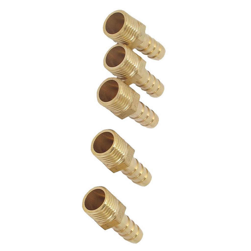 1//8/"x 1//4/"BSP M//F Conector De tubería de rosca acopladores Recto Pezón Hex 2Pcs