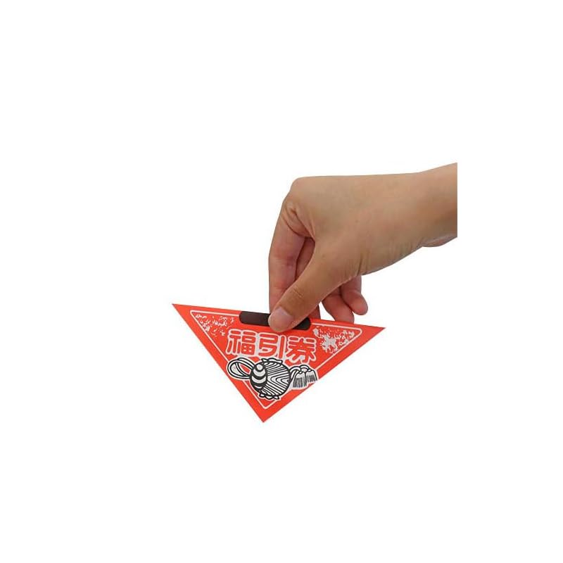 100 triangular lottery tickets included. Lottery box. Lottery ticket. Lottery.