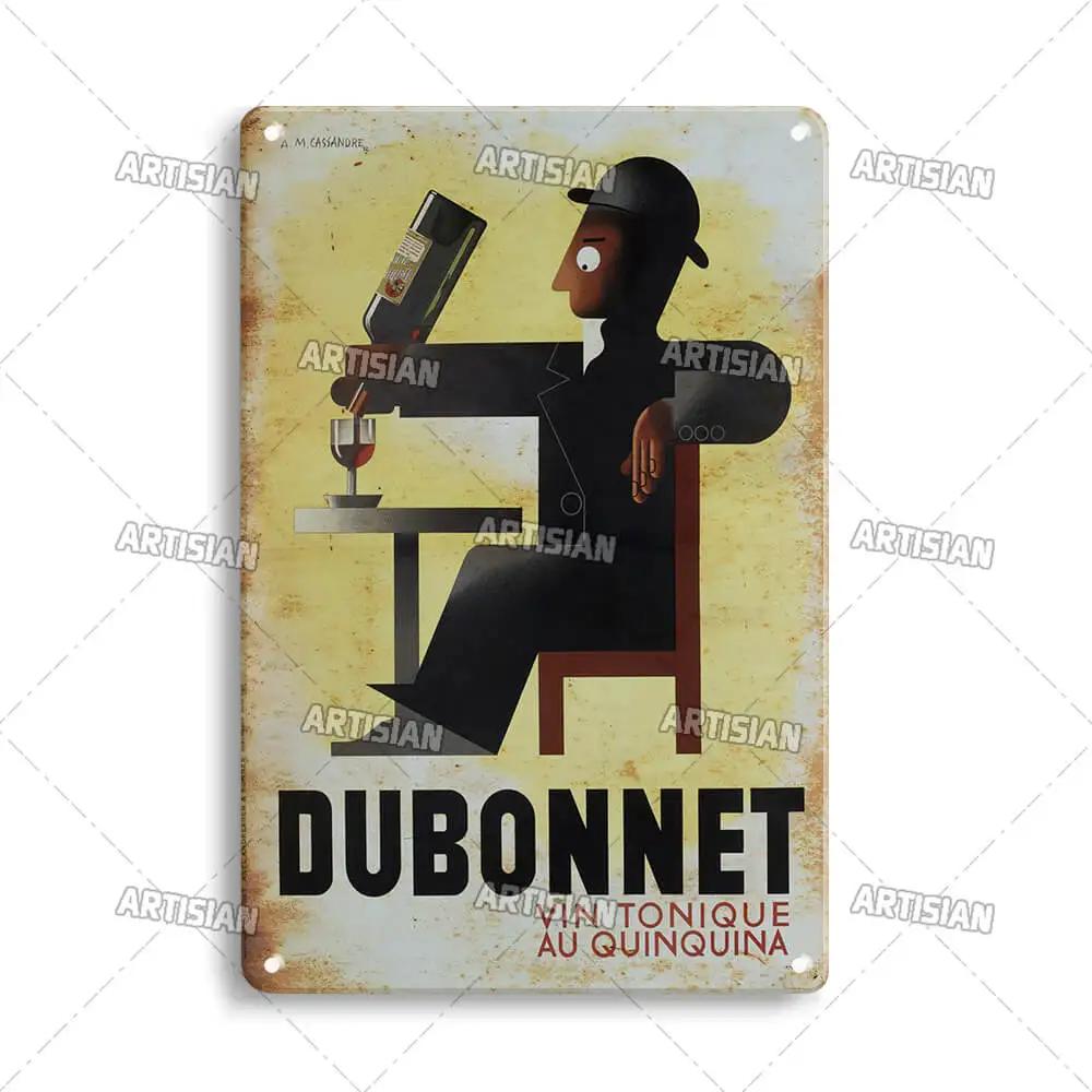 ARTISAN Retro Wein Metallschild Dekoposter Alkohol Wand Metall Blechschild Werbung Wanddeko Man Cave Club Metallplakette
