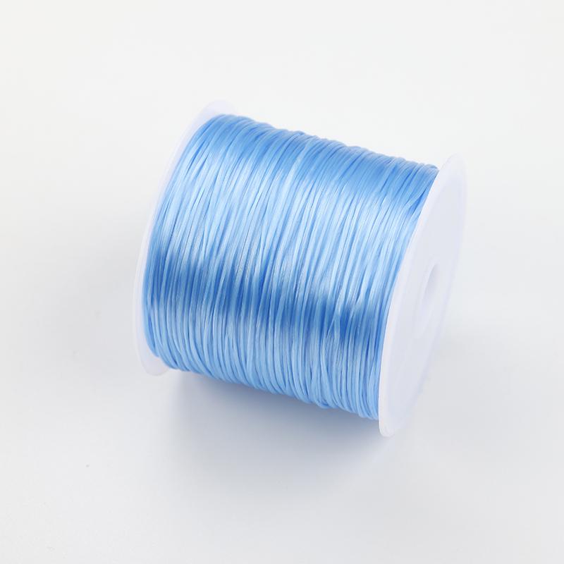 Elastic Cord Roll for Beading: 60m Bracelet & Pearl Thread