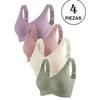 Reggiseno senza cuciture regolabile a coppa piena per donne con seno abbondante, anti-cedimento, design sottile, disponibile in taglie piccole e grandi