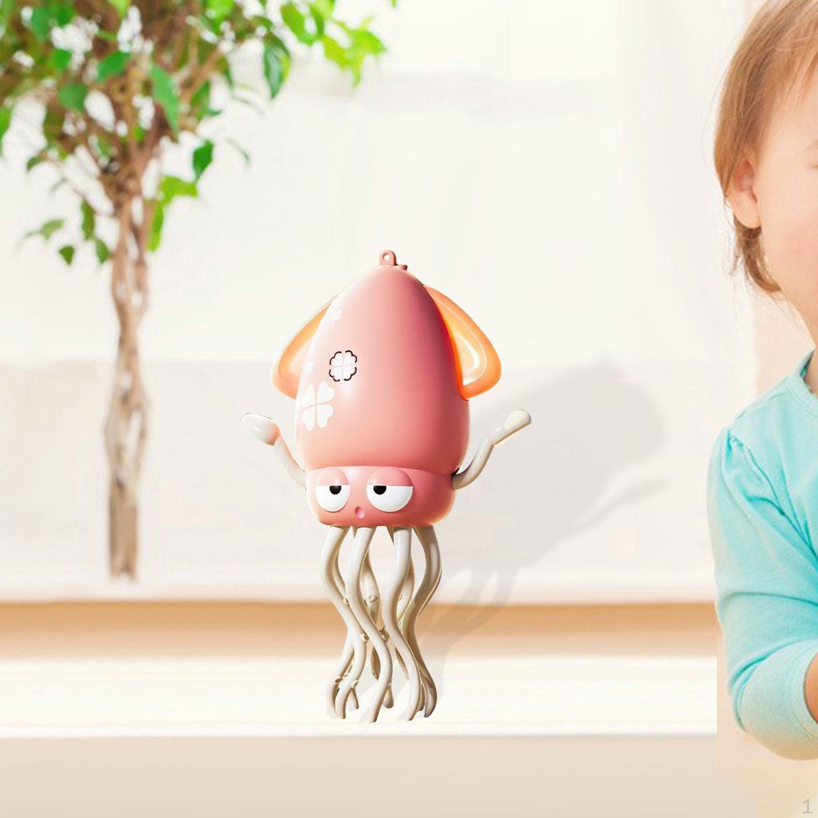 

Танцующая игрушка-животное с автоизбеганием и музыкой, легкая игра для раннего обучения, подарок на День защиты детей розовый