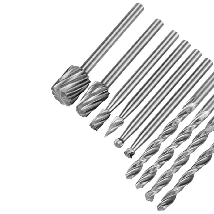 11-delige Roterende Multifunctionele Tool Snijgeleider Router Accessoireset met Freesboren Bit Roterende Locators Houtbewerking