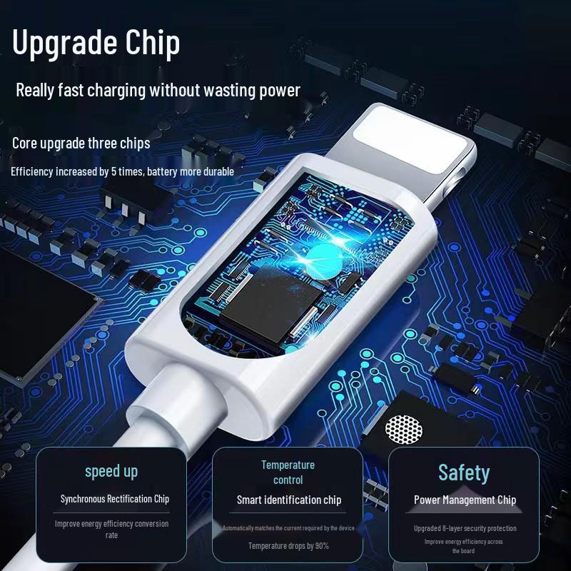 High-Speed USB Charging Cable for Apple and Android Type-C Devices