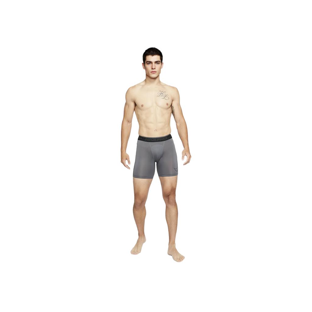 Nike Pro Dri-FIT Logo Embroidered Training Shorts Men Bottoms Iron-Grey DD1917-068