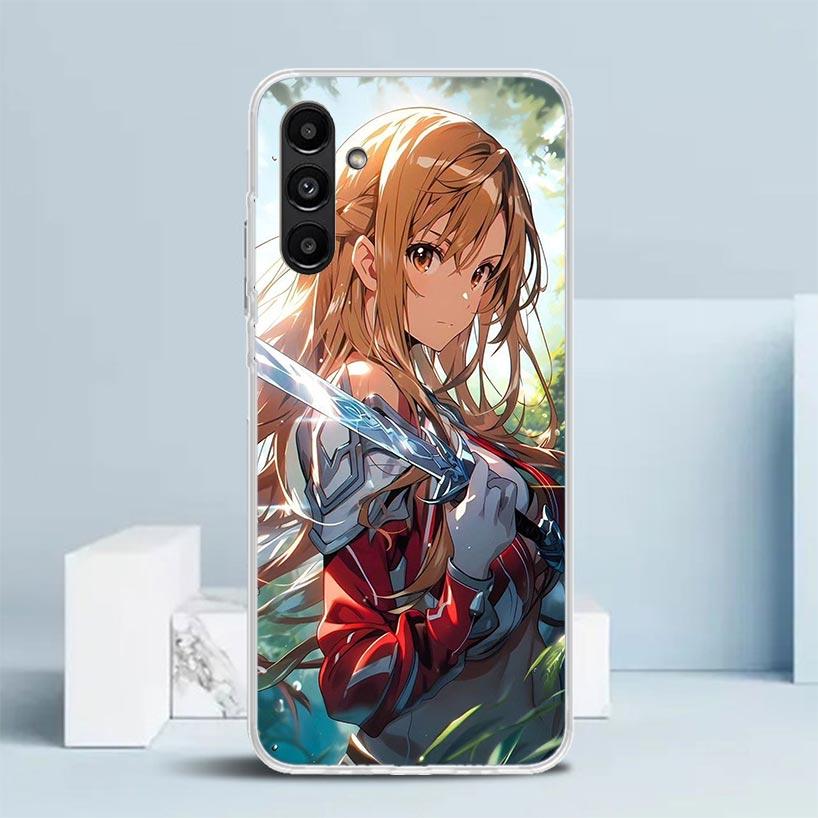 

Sword Art Online Yuuki Asuna Phone Case For Samsung Galaxy A17 A37 A57 A16 A15 A14 A13 A56 A55 A54 A53 A36 A35 A34 A33 A26 A25 A Samsung A54