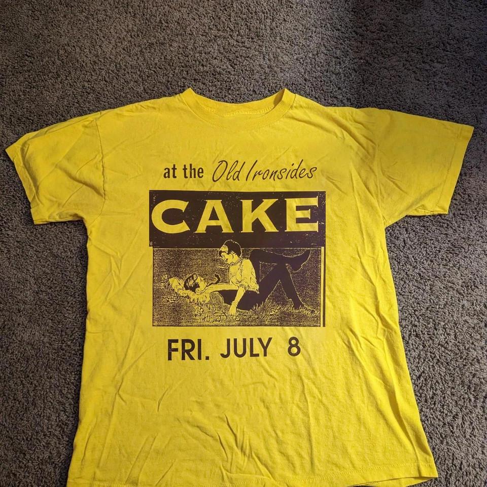 Rare CAKE Band Poster Collection Gift   PA008 FREE SHIPPING Unisex T-Shirt L