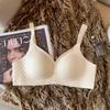 Small breasts gather without steel rings, large breasts show small breasts, upper support bra, ice silk breathable
