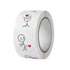 Cartoon Stick Figure Sticker Valentines Love Decorative Stickers Valentine Day Decorations Accessories Scrapbook Sticker