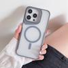 For iPhone 14 Pro Max Case Compatible with MagSafe Lens Frame Kickstand PC+TPU Phone Cover