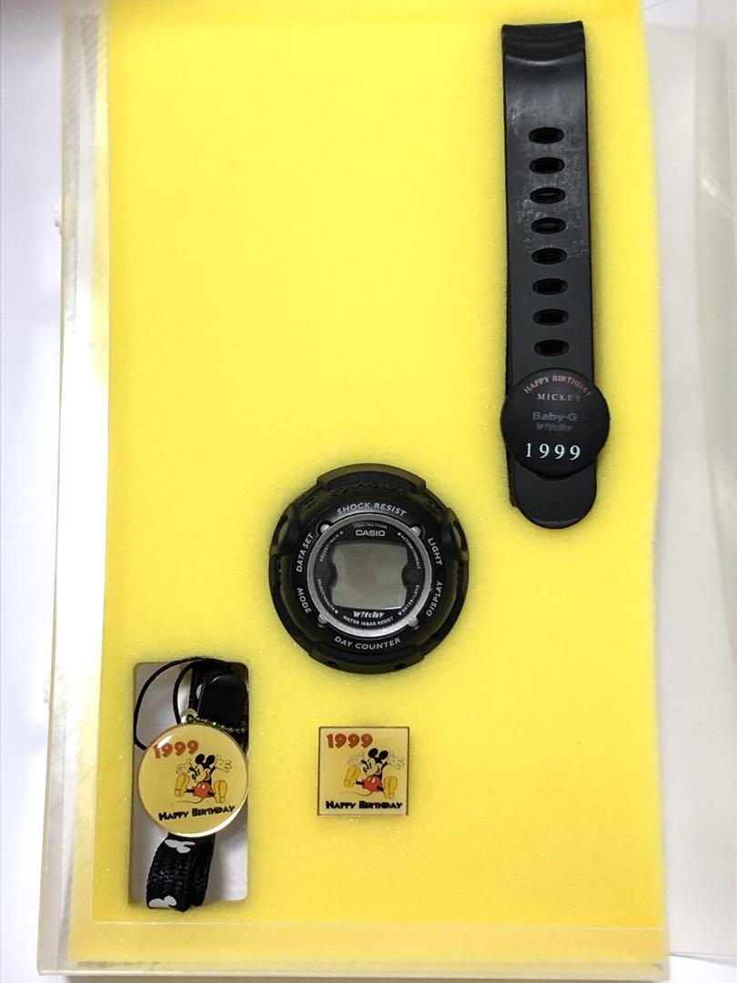 

[USED] Disney Mickey Mouse Retro Rare Casio Baby-G