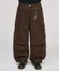 SIGNATURE Parachute Cargo Cotton Pants [Brown]