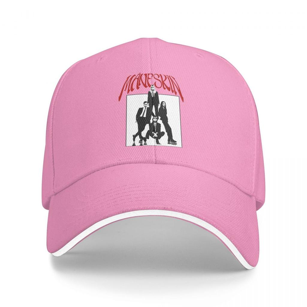 Baseball Caps Rock Band Maneskin Tour Gifts Casquette Men Women Sport Summer Caps