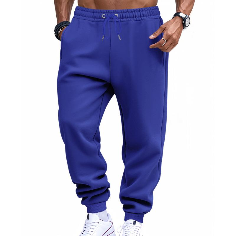 American men's four-season thin terry classic sports leisure jogging training fitness sweatpants men