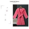 Children's Hooded Pure Cotton Bathrobe – Thick Towel Material for Autumn and Winter