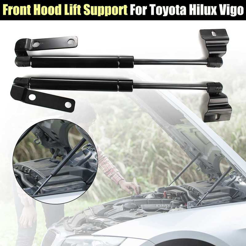 2 Stück Vorderhaube Gasdruckfeder Dämpfer Hubstütze Kit Für Toyota Für Hilux Vigo SR5 2005-2012 2011 2010 2009 2008 2007 2006