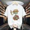 Unisexs Funny Frog Graphic TShirt High Street Casual Short Sleeve Tee Cool And Quirky Summer Top for Daily Wear