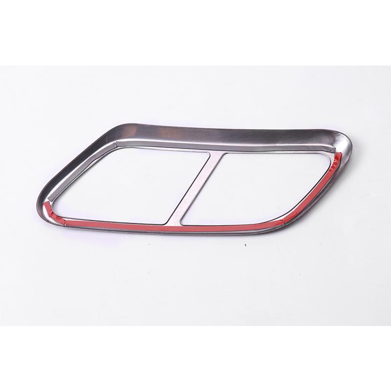 Chrome Decoration Is Suitable for Volvo Xc60 Xc90 S60 V60 S90 V90 Xc40 Tail Throat Decorative Frame