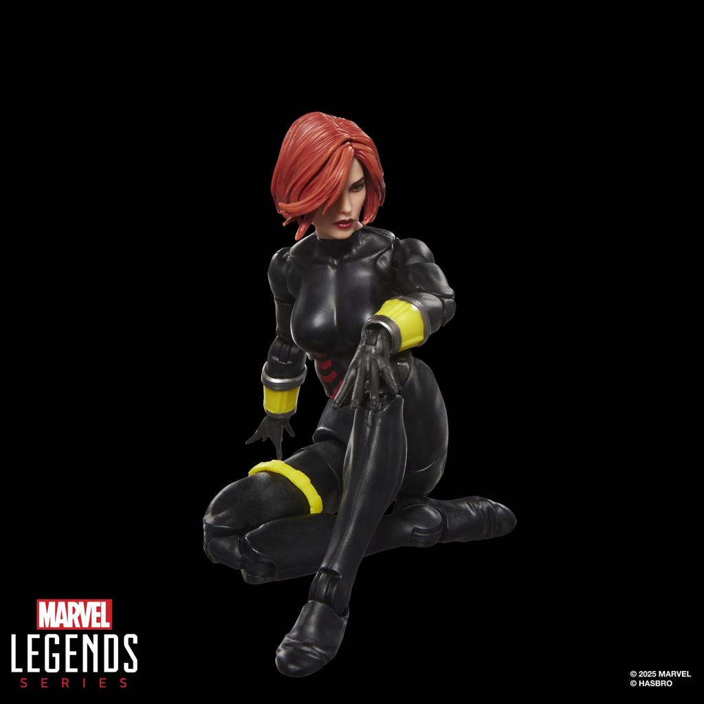 Hasbro MARVEL Legends Series Black Widow The Crossing Comic Collection 15cm Action Figure G2122 & Quicksilver, Avengers (Authentic)