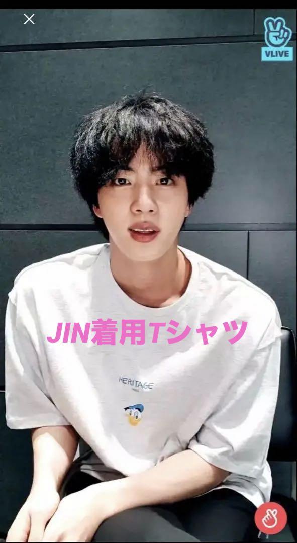 

[Б/У] BTS Джин носит футболку Donald от ORDINARY PEOPLE другого цвета