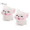 Mini Resin Animal Figurines 2Pcs Dog Figurines, Cute Puppy Miniature Figures, Small Micro Landscape Accessories Ornaments for Landscape, DIY