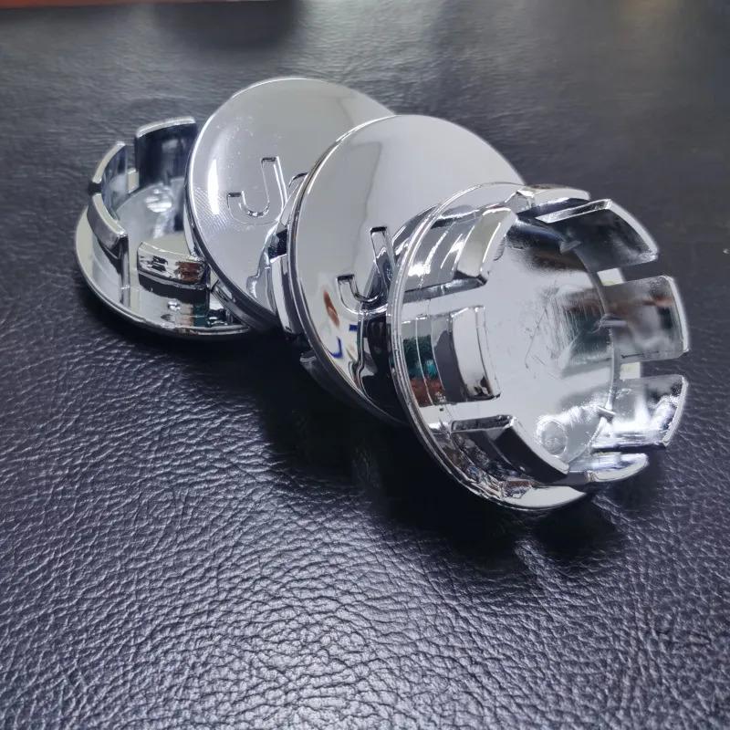 

4 шт.. Колпачки ступицы колеса, 56 мм, серебристые, для Jeep