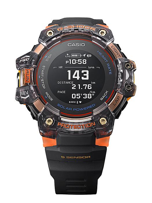 Casio G-SHOCK Men's Stainless Steel 200M Water Resistant Digital Shock Resistant Quartz Watch GBD-H1000-1A4