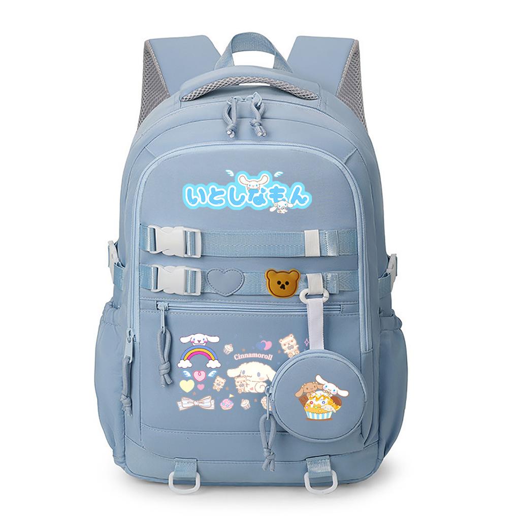 Big-Eared Puppy Cute Cartoon Printed Backpack College Style Primary And Secondary School Students Large-Capacity Schoolbag