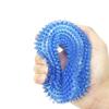 Pet Dog Toy Ball Spike Ring Chew-resistant Teething Grip Dog Donut Pet Silicone Spike Ball