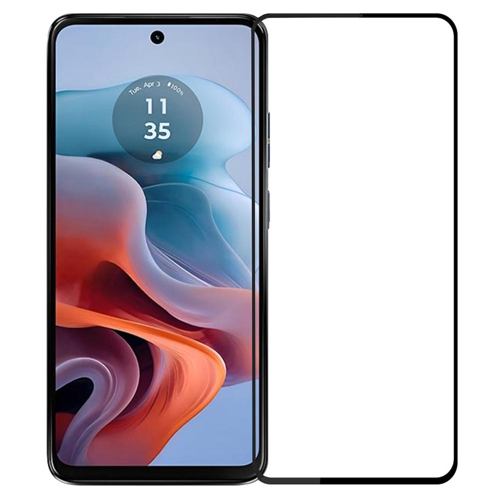 

MOFI For Motorola Moto G45 5G/G34 5G JK Tempered Glass Film Series-1 Full Glue Anti-Explosion Film As Shown A