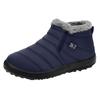 Winter Cotton Shoes for Men and Women with Fleece, Warm and Casual Cotton Shoes, Large-sized Casual Snow Boots for the Elderly